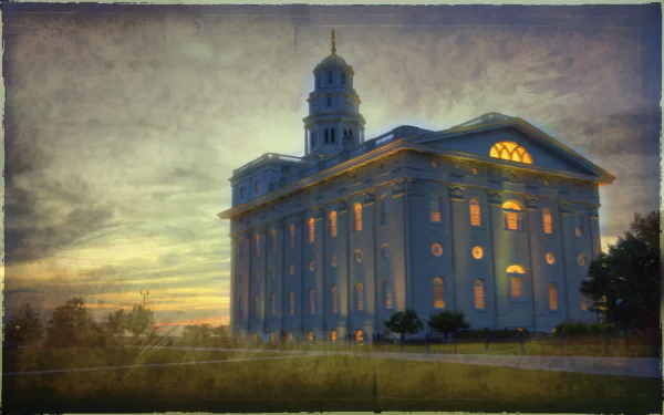 religious Nauvoo Temple HD Desktop Wallpaper | Background Image
