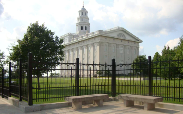 religious Nauvoo Temple HD Desktop Wallpaper | Background Image
