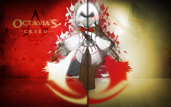 My Little Pony vector Assassin's Creed Octavia Melody TV Show crossover HD Desktop Wallpaper | Background Image