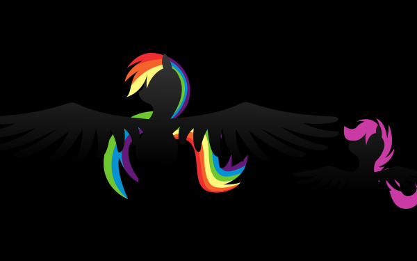 TV Show My Little Pony: Friendship is Magic My Little Pony Rainbow Dash Scootaloo HD Wallpaper | Background Image
