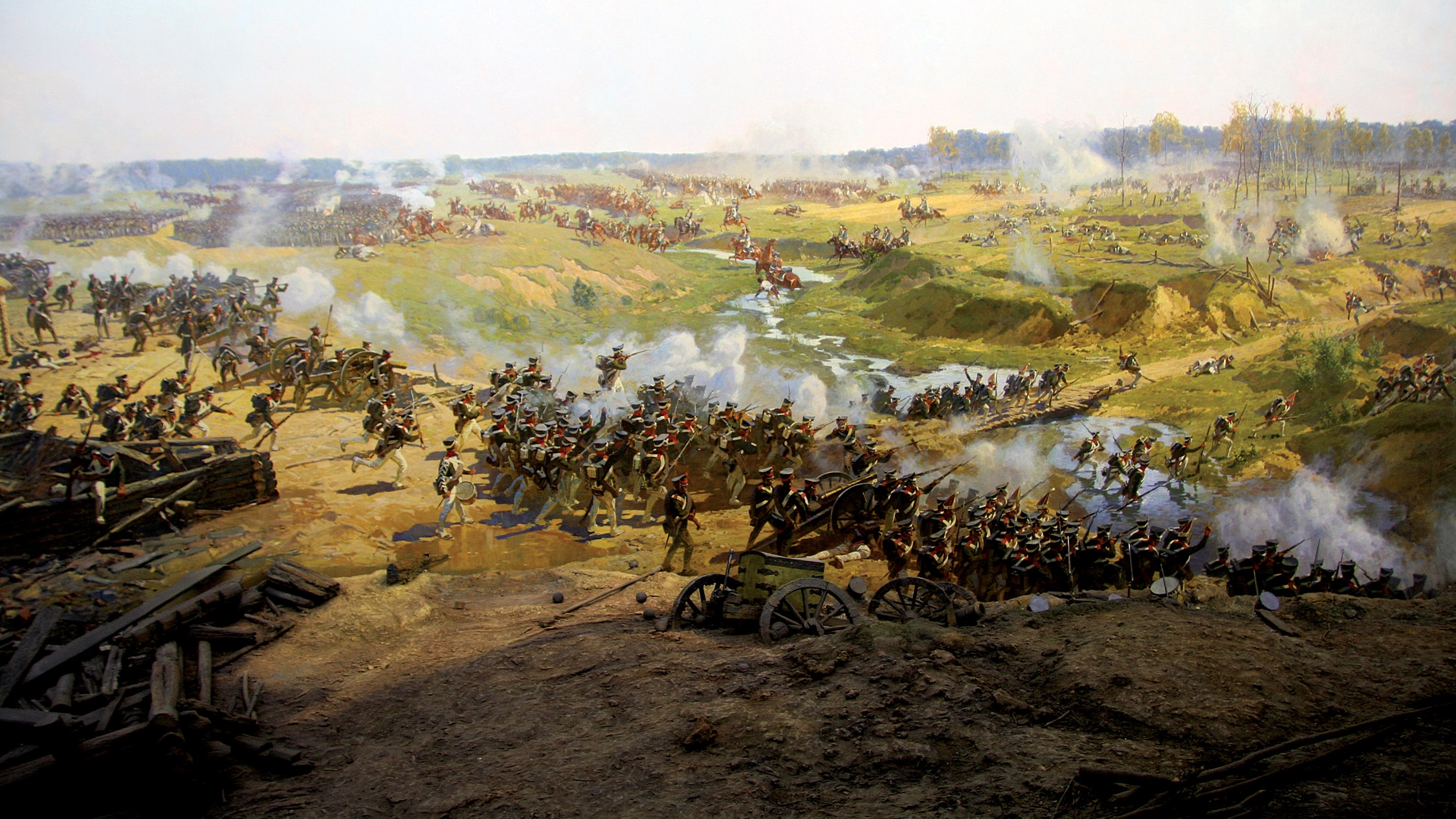 Military Battle of Borodino HD Wallpaper | Background Image