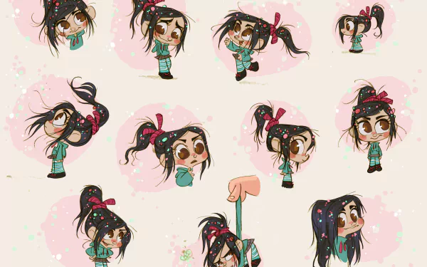 Vanellope von Schweetz movie Wreck-It Ralph HD Desktop Wallpaper | Background Image