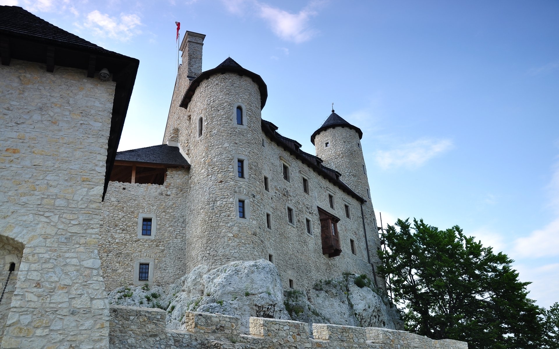 Download Man Made Bobolice Castle HD Wallpaper