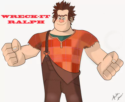 Ralph (Wreck-It Ralph) movie Wreck-It Ralph HD Desktop Wallpaper | Background Image