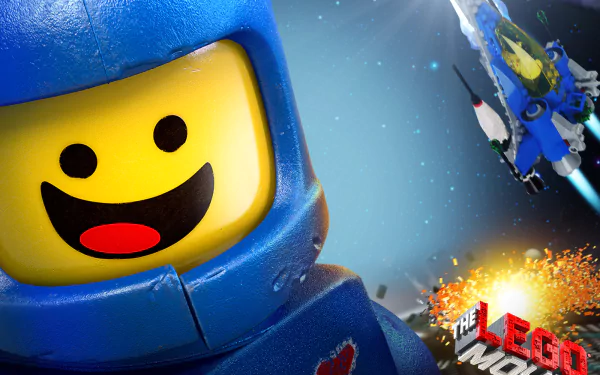 logo text spaceship space Benny (The Lego Movie) lego movie The Lego Movie HD Desktop Wallpaper | Background Image