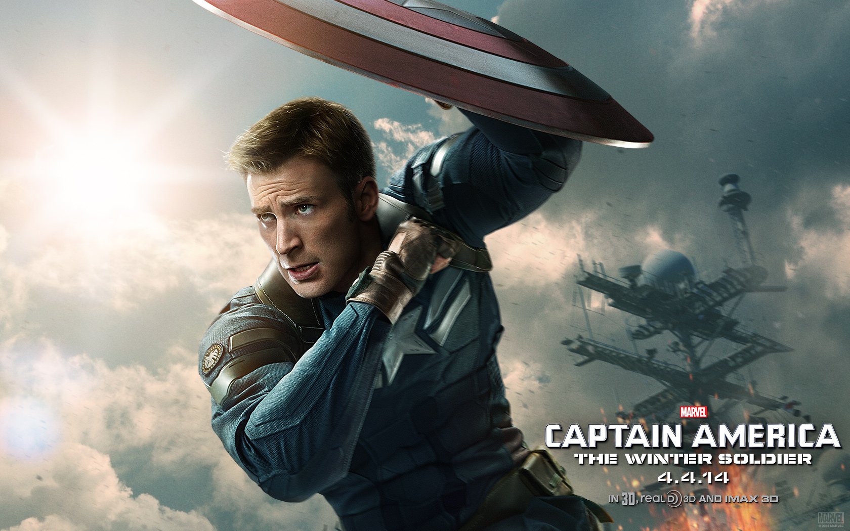 HD Wallpaper Captain America in The Winter Soldier