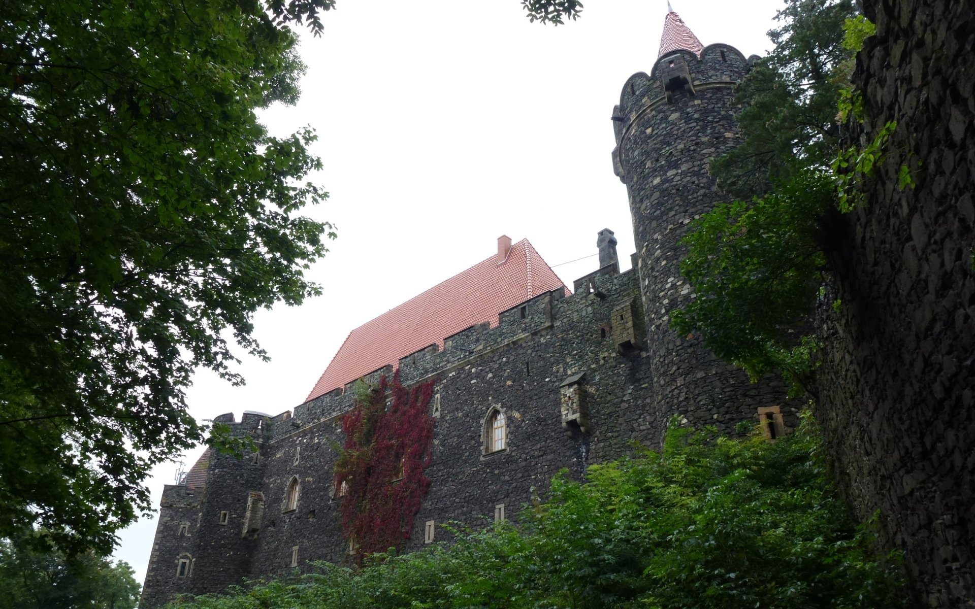 Download Man Made Grodziec Castle HD Wallpaper