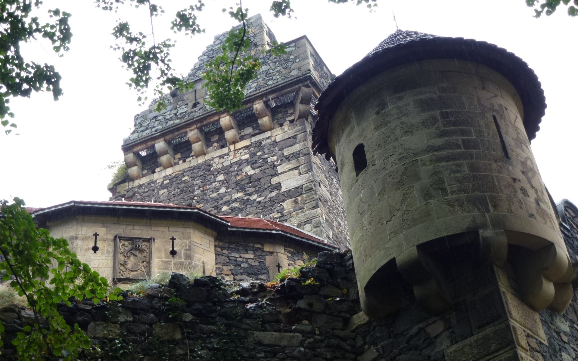 Download Man Made Grodziec Castle HD Wallpaper