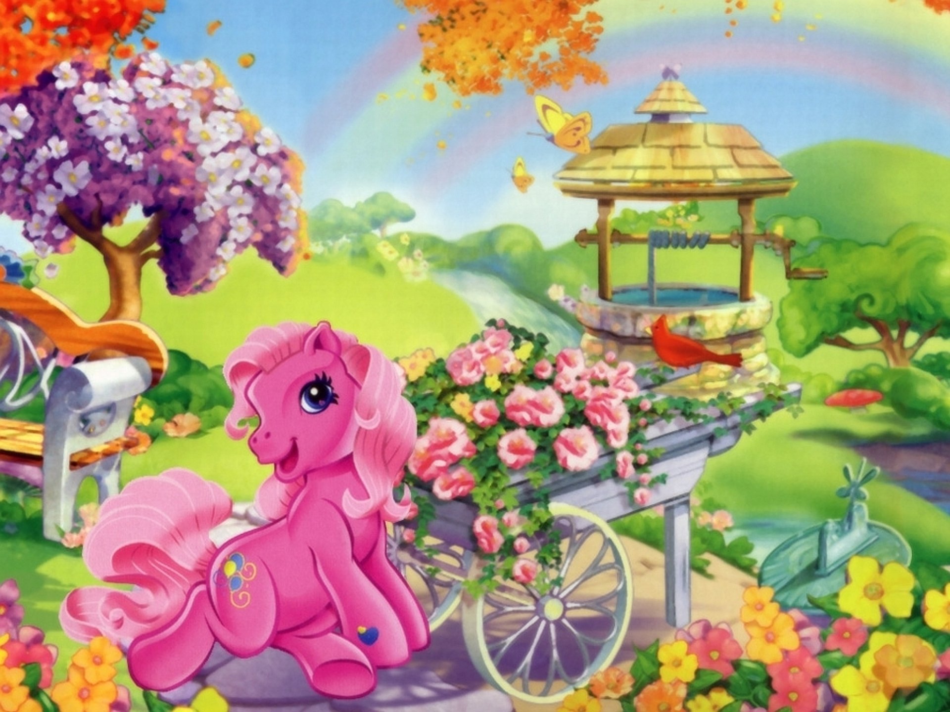 Май литл пони 11. Сказочные пони. Детские фоны для девочек. Лошадки пони сказочные. Цветные лошадки.