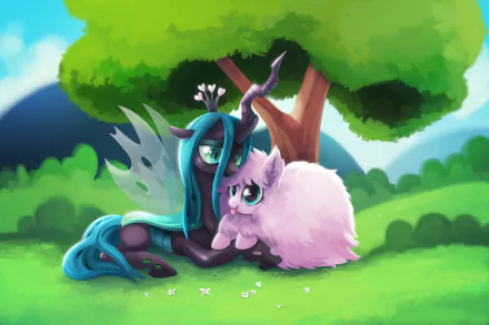 Queen Chrysalis TV Show My Little Pony: Friendship Is Magic HD Desktop Wallpaper | Background Image