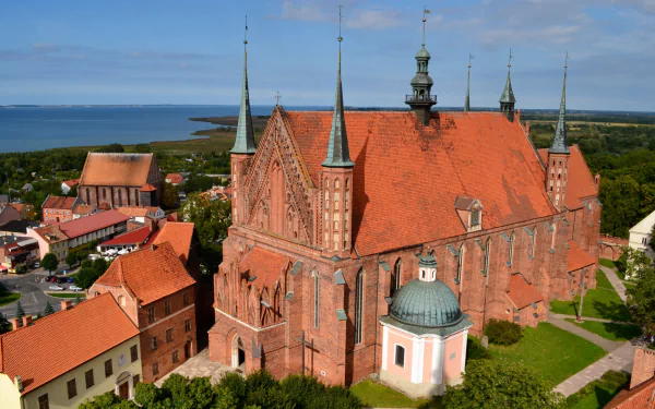 religious Frombork Cathedral HD Desktop Wallpaper | Background Image