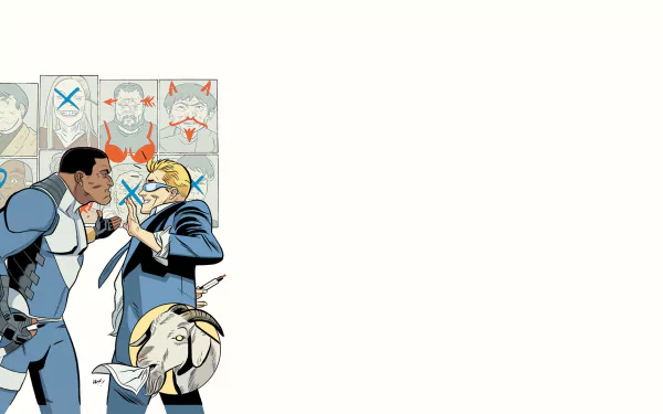 Comic Quantum and Woody HD Desktop Wallpaper | Background Image