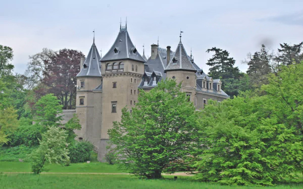 man made Goluchów Castle HD Desktop Wallpaper | Background Image