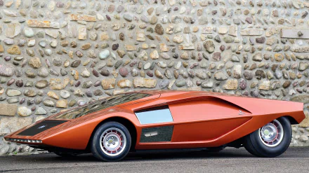 vehicle Lancia Stratos Zero HD Desktop Wallpaper | Background Image