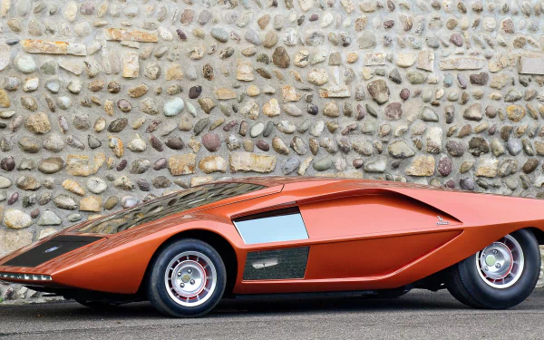 vehicle Lancia Stratos Zero HD Desktop Wallpaper | Background Image