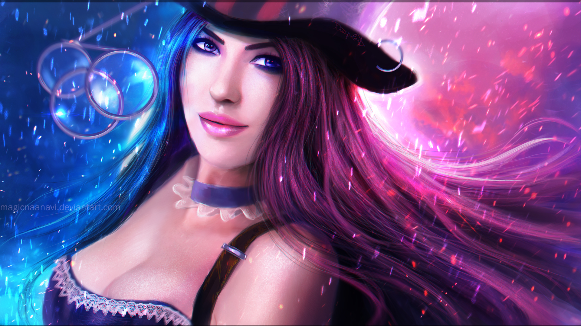 Caitlyn - League of Legends by MagicnaAnavi