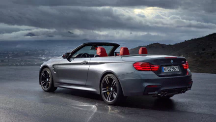 vehicle 2015 BMW M4 Cabrio HD Desktop Wallpaper | Background Image