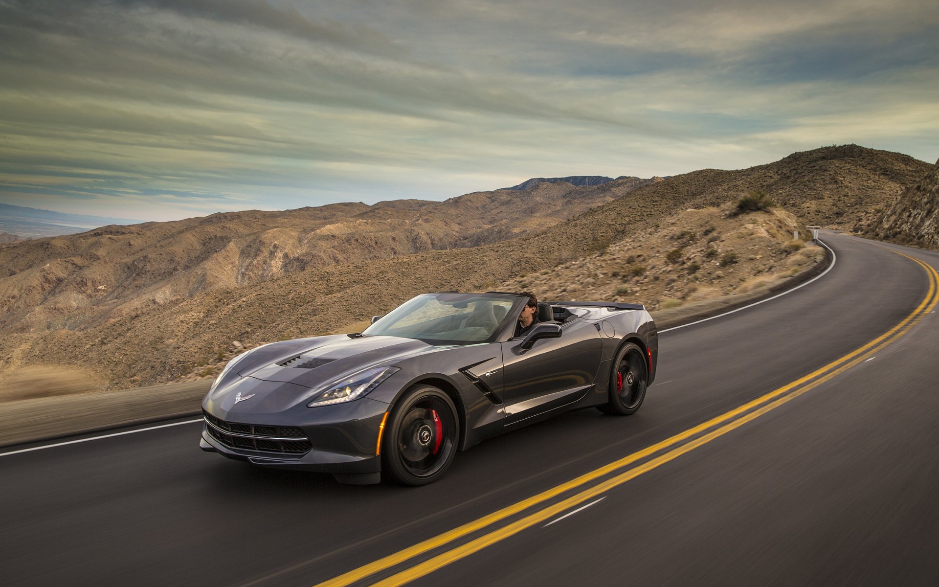 Download Chevrolet Vehicle Chevrolet Corvette Stingray Convertible HD Wallpaper