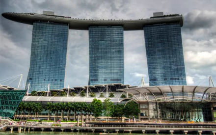 man made Marina Bay Sands HD Desktop Wallpaper | Background Image