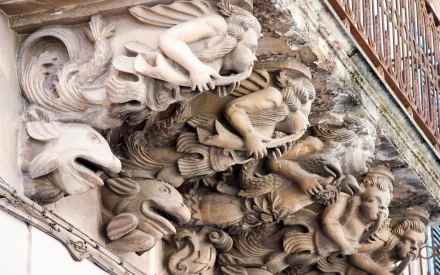  A balcony in Baroque Style