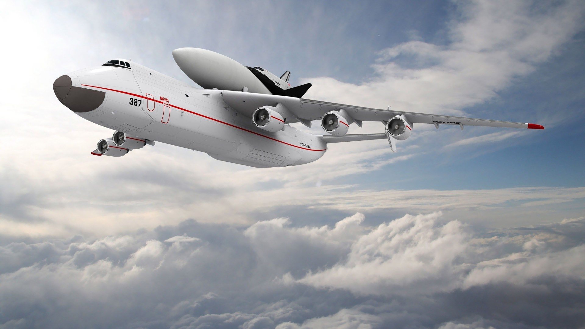 Antonov An-225 Mriya Full HD Wallpaper and Background Image | 1920x1080 ...