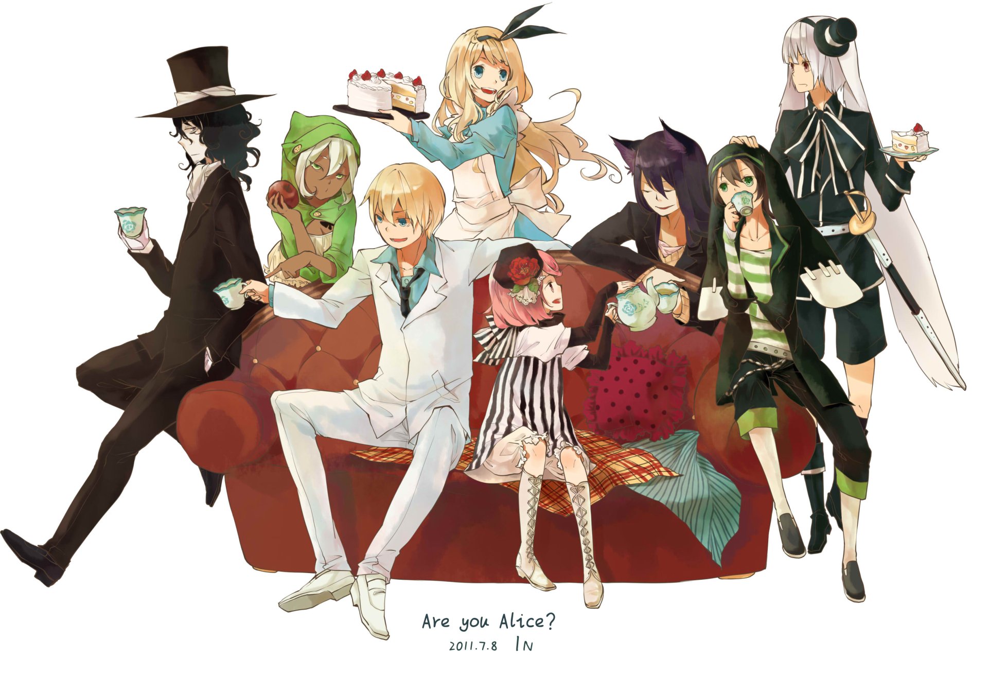 Download Anime Are You Alice? HD Wallpaper