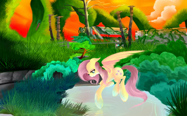 Fluttershy (My Little Pony) TV Show My Little Pony: Friendship Is Magic HD Desktop Wallpaper | Background Image