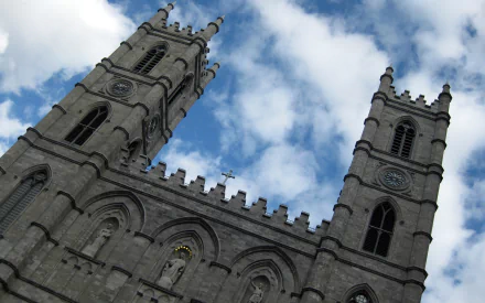 religious Notre-Dame Basilica of Montreal HD Desktop Wallpaper | Background Image