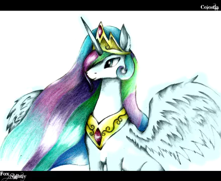  Celestia by foxnightly2010