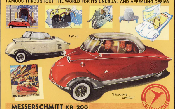 vehicle Messerschmitt HD Desktop Wallpaper | Background Image