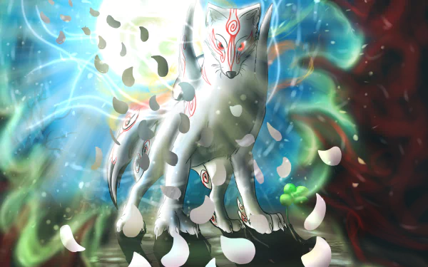 video game Ōkami HD Desktop Wallpaper | Background Image