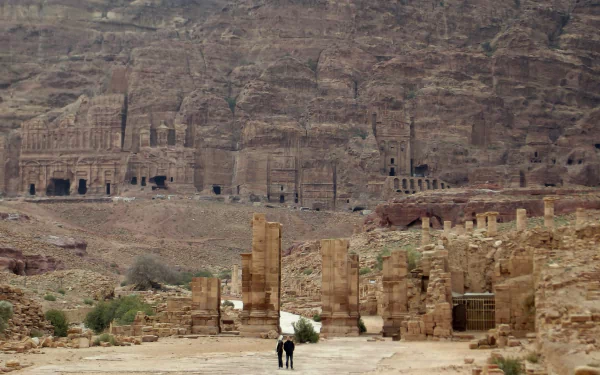 man made Petra HD Desktop Wallpaper | Background Image