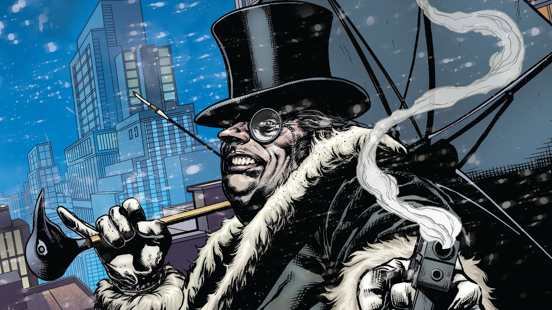 Comics Penguin HD Wallpaper