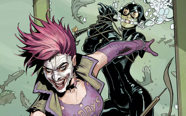 Duela Dent Comic Catwoman HD Desktop Wallpaper | Background Image