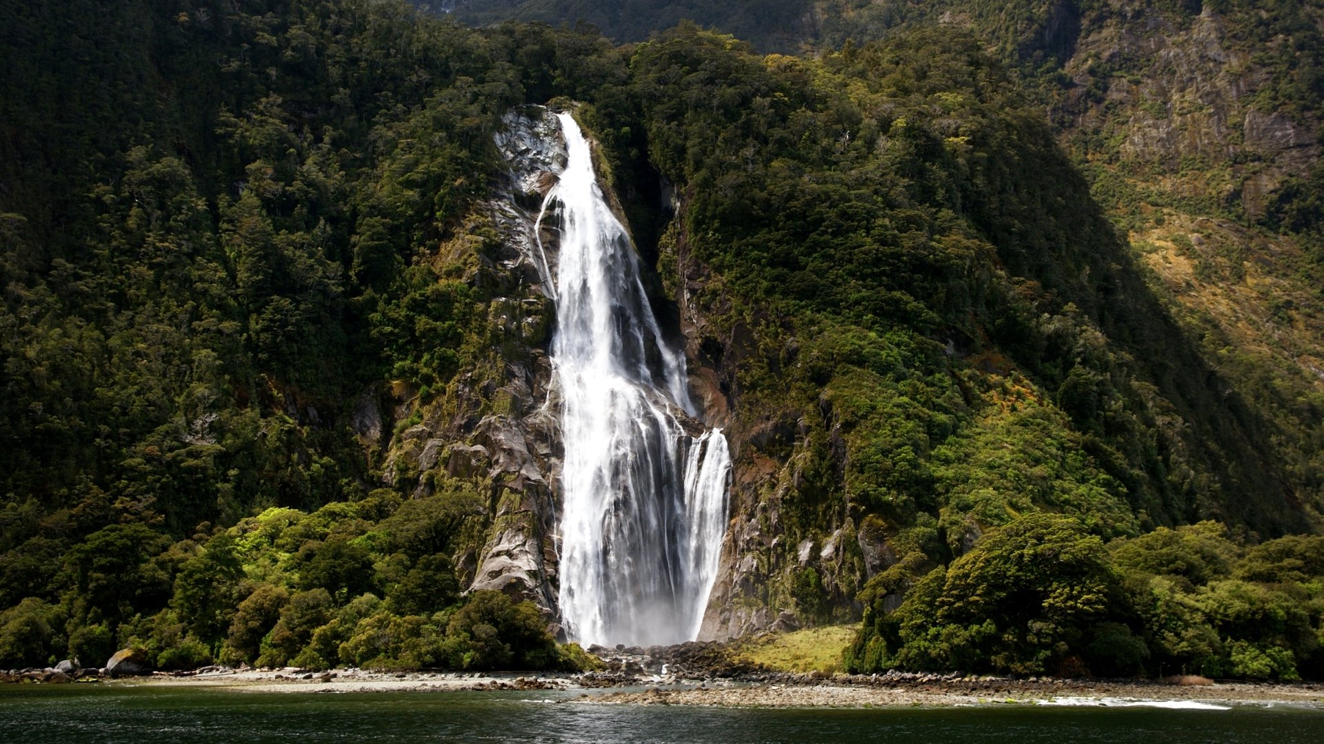 Bowen Falls Full HD Wallpaper and Background Image | 1920x1080 | ID:507025