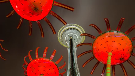 man made Space Needle HD Desktop Wallpaper | Background Image