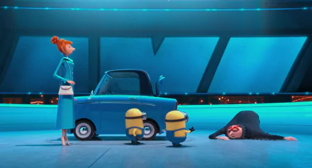Lucy (Despicable Me) Gru (Despicable Me) movie Despicable Me 2 HD Desktop Wallpaper | Background Image