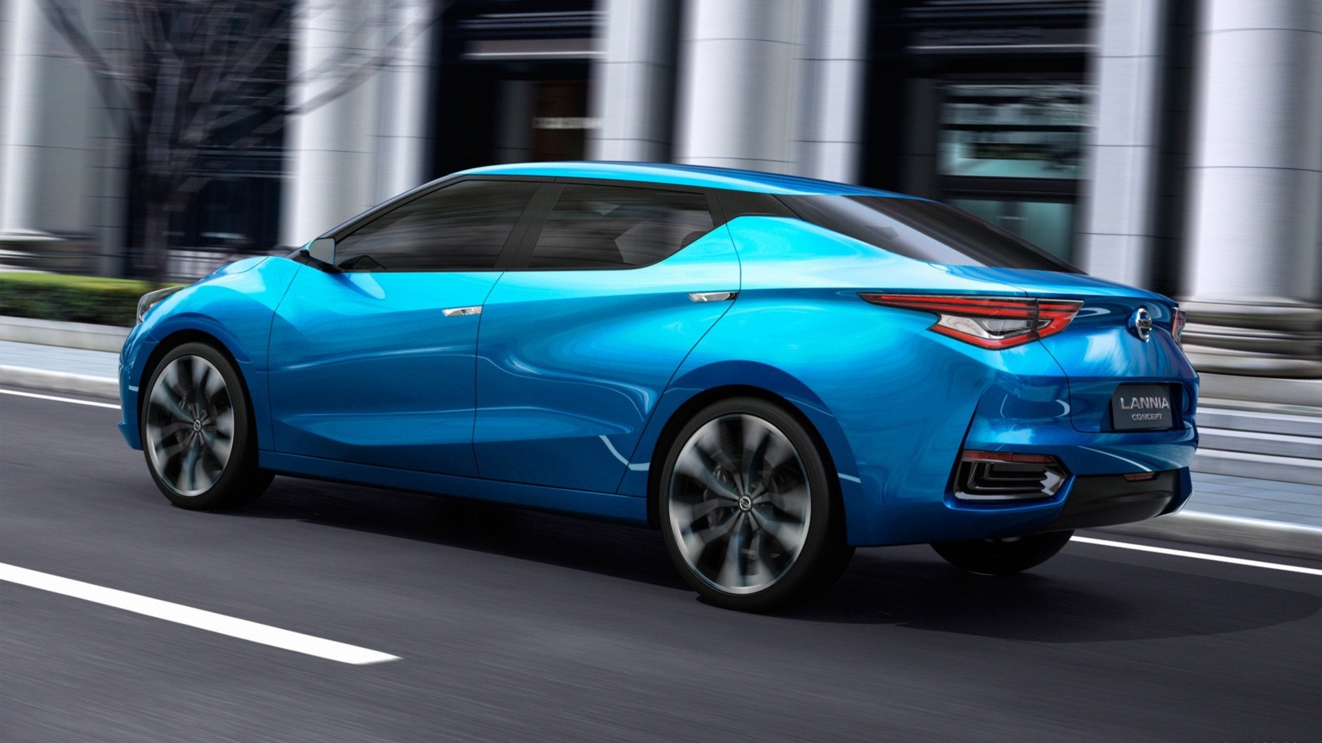 Download Vehicle 2014 Nissan Lannia Concept HD Wallpaper