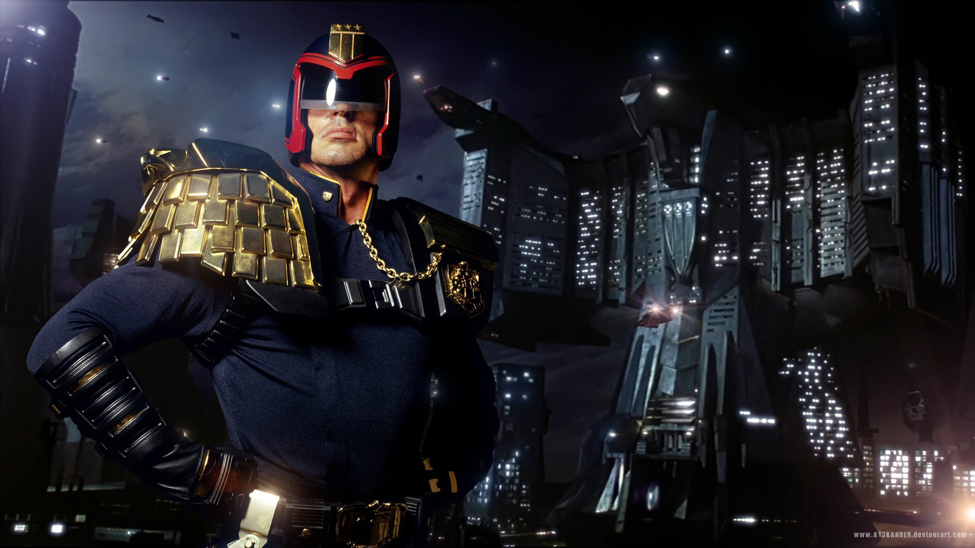 Movie Judge Dredd Hd Wallpaper