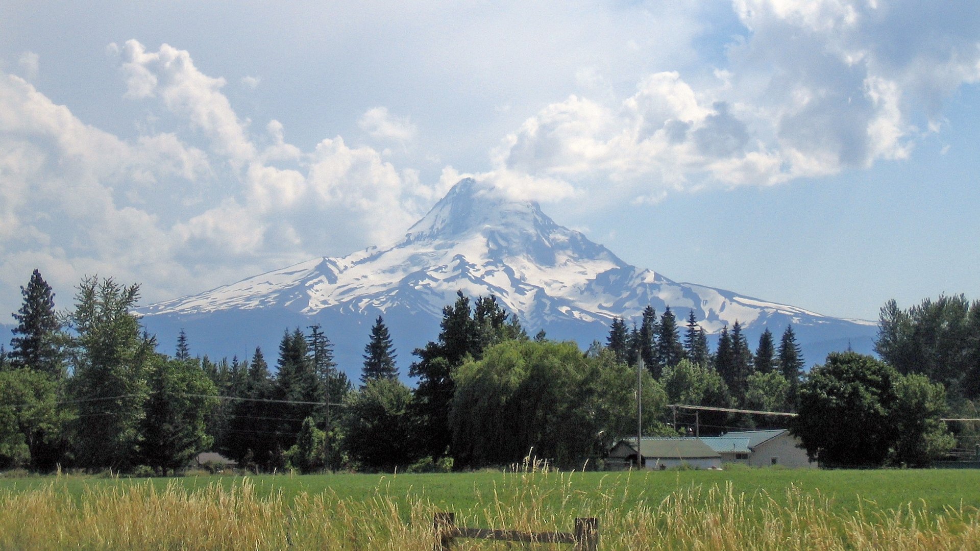 Mount Hood Hd Wallpaper Background Image 1920x1080