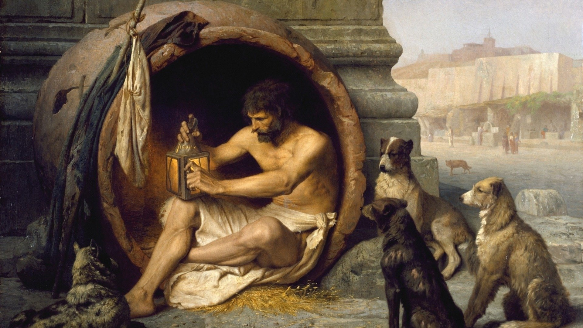 Download Artistic Diogenes HD Wallpaper