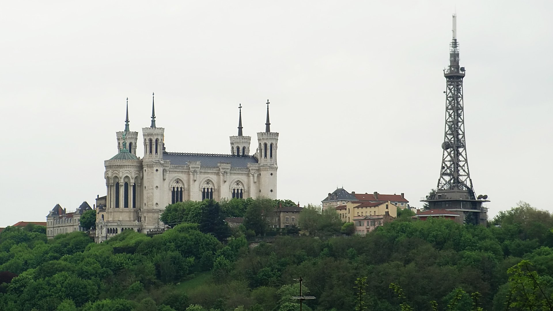 Download Religious Basilica Of Notre-Dame De Fourvière HD Wallpaper