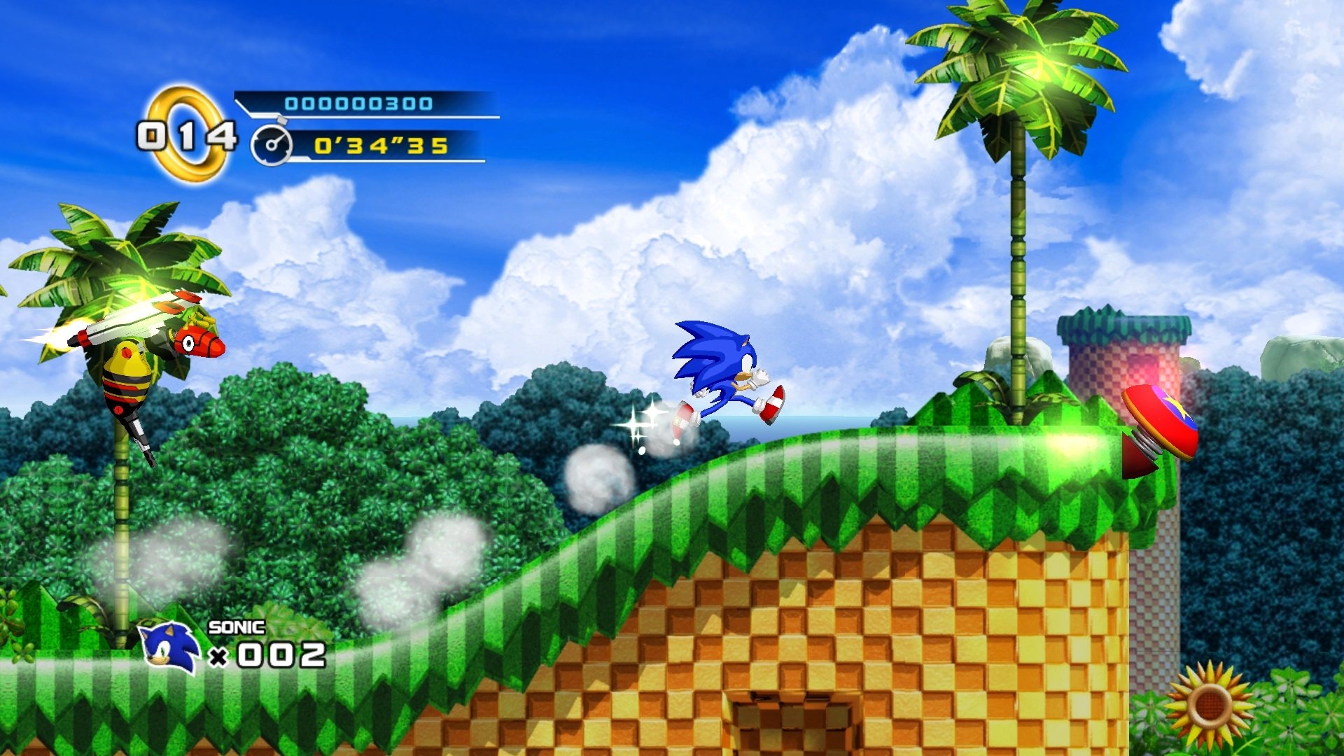 sonic game background