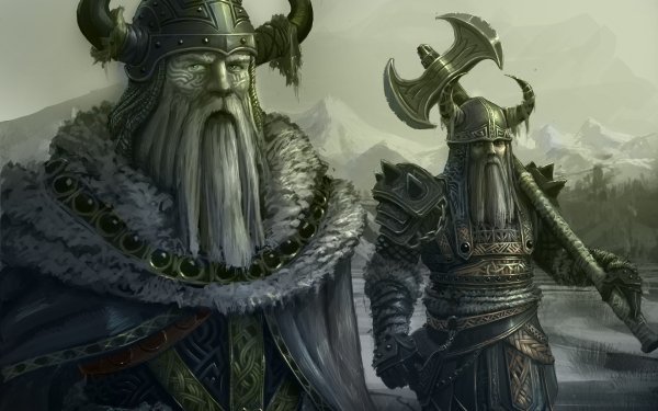 Fantasy Viking Warrior HD Wallpaper | Background Image