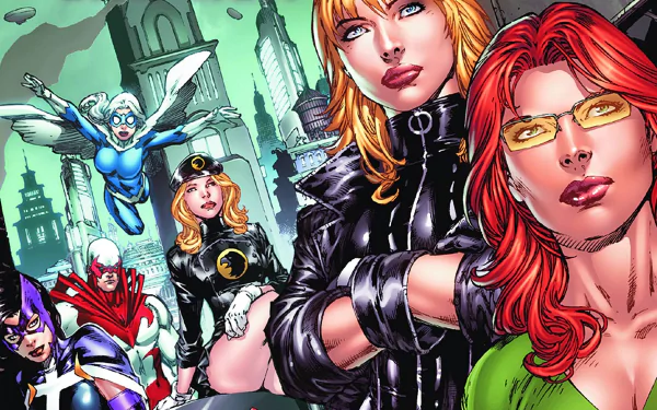 Black Canary Barbara Gordon Oracle (DC Comics) Huntress (DC Comics) Comic Birds Of Prey HD Desktop Wallpaper | Background Image