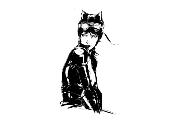 Comic Catwoman HD Desktop Wallpaper | Background Image