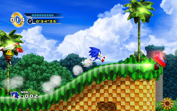 Sonic the Hedgehog video game Sonic the Hedgehog 4: Episode I HD Desktop Wallpaper | Background Image