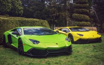 10+ Lamborghini Aventador LP 720-4 50º Anniversario 高清壁纸 桌面背景