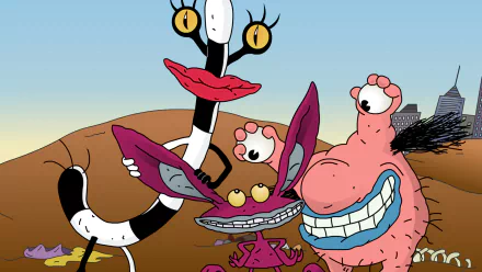 video game Aaahh!!! Real Monsters HD Desktop Wallpaper | Background Image