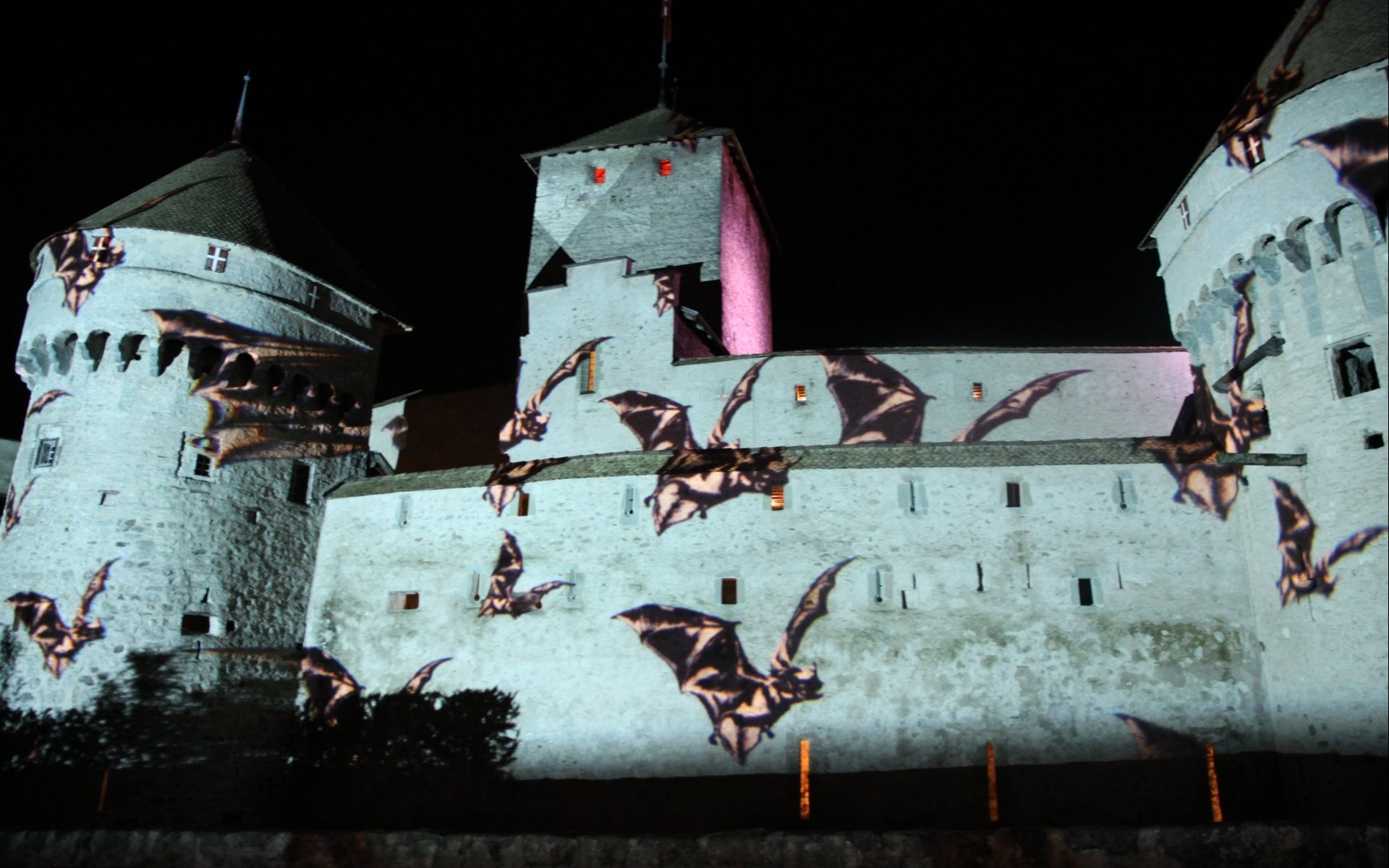 Download Switzerland Veytaux Man Made Chateau De Chillon HD Wallpaper